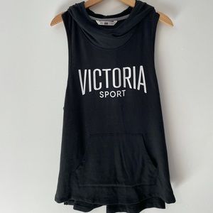 Victoria’s Secret Sport Cutoff Hooded Sweatshirt (medium)